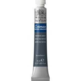 Winsor & Newton Cotman Watercolor Paint, 8 mL Tube, Payne's Gray