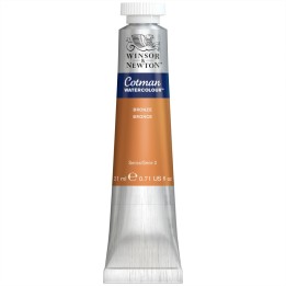 Winsor & Newton Cotman Watercolor Paint, 21 mL Tube, Bronze