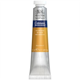 Winsor & Newton Cotman Watercolor Paint, 21 mL Tube, Yellow Gold