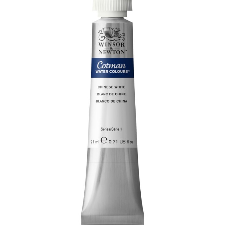 Winsor & Newton Cotman Watercolor Paint, 21 mL Tube, Chinese White