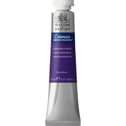 Winsor & Newton Cotman Watercolor Paint, 21 mL Tube, Dioxazine Purple