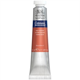 Winsor & Newton Cotman Watercolor Paint, 21 mL Tube, Red Copper