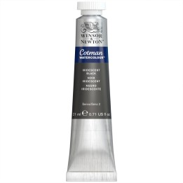 Winsor & Newton Cotman Watercolor Paint, 21 mL Tube, Iridescent Black