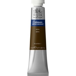 Winsor & Newton Cotman Watercolor Paint, 21 mL Tube, Sepia