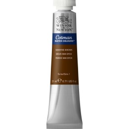 Winsor & Newton Cotman Watercolor Paint, 21 mL Tube, Vandyke Brown