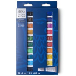 Winsor & Newton Cotman Watercolor 5 mL Tube Set. 20 Colors