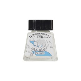 Winsor & Newton Drawing Ink, 14 mL Bottle, White