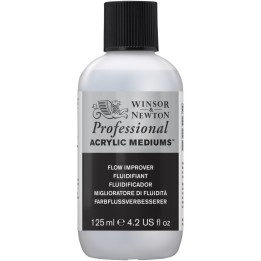 Winsor & Newton Professional Acrylic Medium, Flow Improver, 125 mL Bottle
