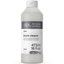 Winsor & Newton Brush Cleaner - 16 oz bottle