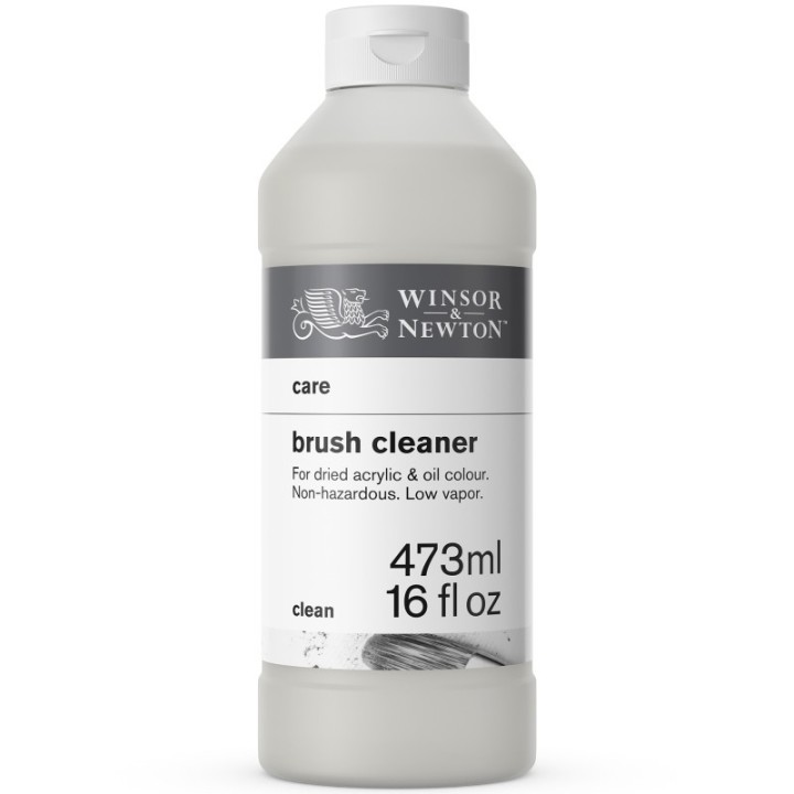 Winsor & Newton Brush Cleaner - 16 oz bottle