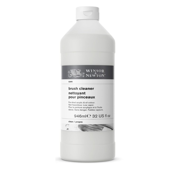 Winsor & Newton Brush Cleaner - 32 oz bottle