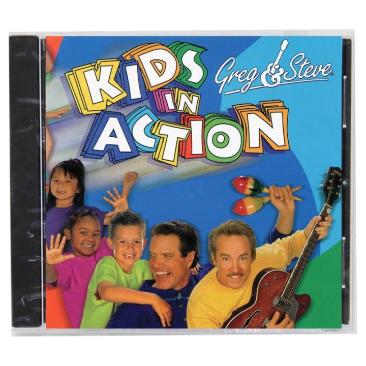 Greg & Steve Productions Greg & Steve: Kids in Action CD