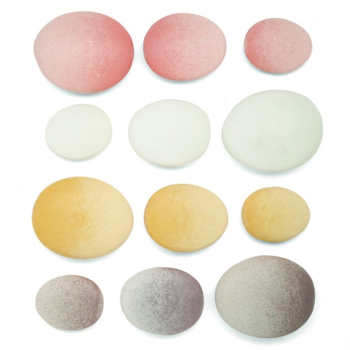Yellow Door Natural Sorting Stone, Pack of 12