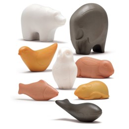 Yellow Door Sensory Play Animal Stone, Pack of 8