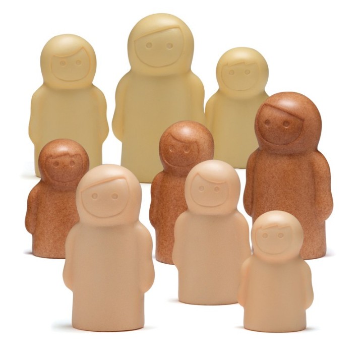 Yellow Door Little People – Sensory Play Set of 9 Figures