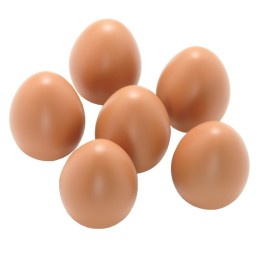 Yellow Door Play Eggs, 6 Per Pack
