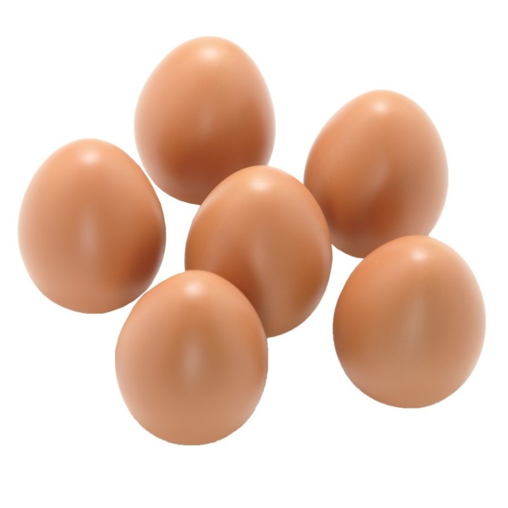 Yellow Door Play Eggs, 6 Per Pack