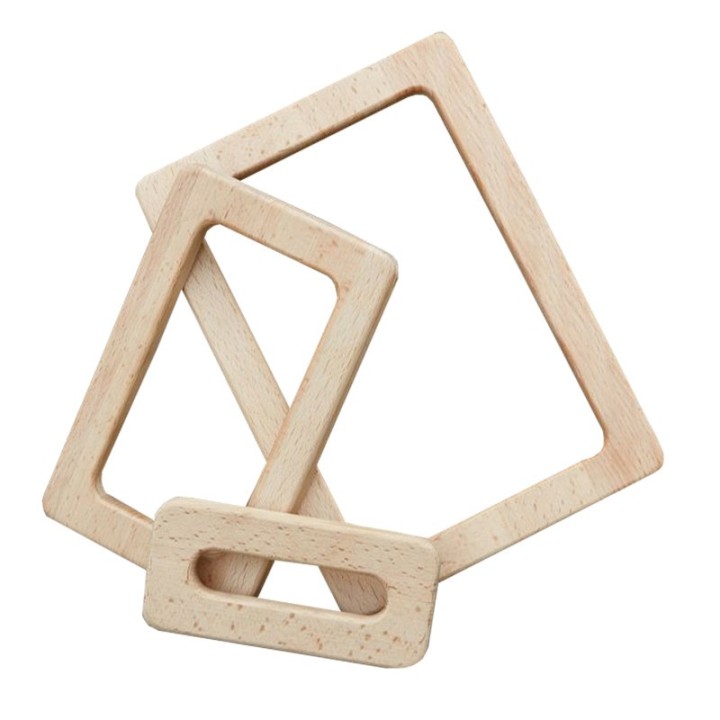 Yellow Door Natural Focus Frames, Set of 3