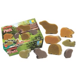 Yellow Door Little Lands – Pets, Set of 8 Stone Figures