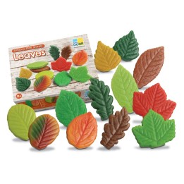 Yellow Door Sensory Play Stones - Leaves - Set of 12