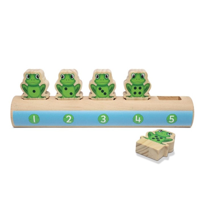Yellow Door Five Frogs on a Log Number Line Tool