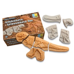 Yellow Door Dig and Discover - Ankylosaurus & Tyrannosaurus Rex