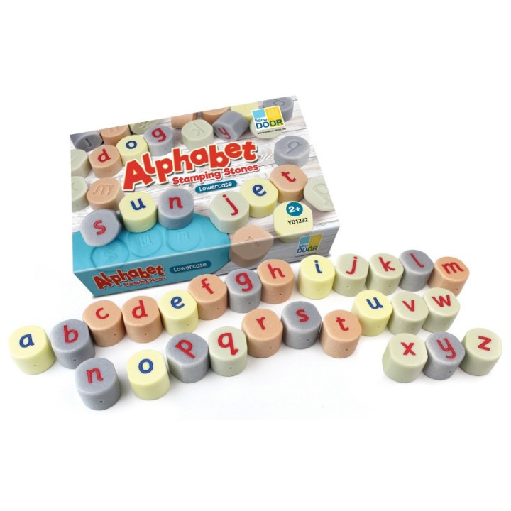 Yellow Door Alphabet Stamping Stones – Lowercase