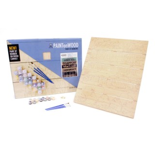 Abroli Large Paint On Wood by Number - Superpower