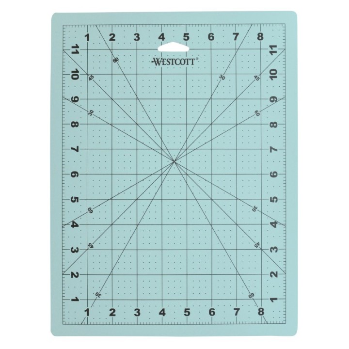 Westcott® Self-Healing Craft Cutting Mat with Grid, 9" x 12"