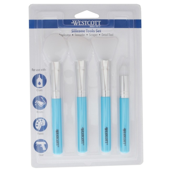 Westcott® 4-Piece Silicone Tools Set