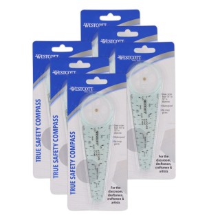 Westcott® True Safety Compass, Pack of 6