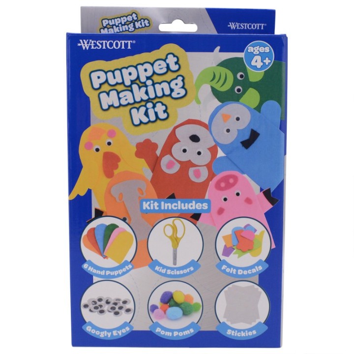 Westcott® Kids Craft Puppet Set
