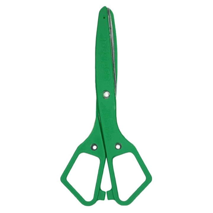Westcott® Saf-T-cut® Scissors, 5-1/2" Blunt, Green