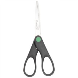 Westcott® Recycled Stainless Steel Scissors, Straight Handle, Black, 7 in