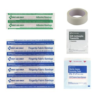 First Aid Only® Classroom Single Use First Aid Kit Refill, 1 Count