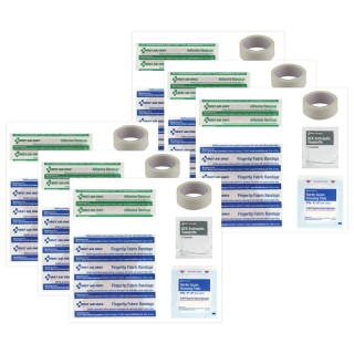 First Aid Only® Classroom Single Use First Aid Kit Refill, 1 Count, Pack of 6