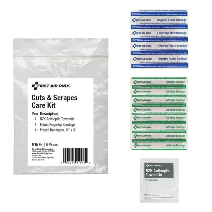 First Aid Only® Cuts and Scrapes Care Kit