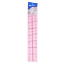 Westcott® 12" 8ths Beveled Grid Ruler