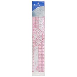 Westcott® Beveled Protractor Ruler, 12", Transparent