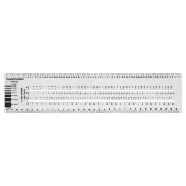 Westcott® Graphic Arts Ruler, 3" x 12"