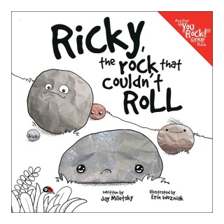 New Paige Press Ricky The Rock that Couldn't Roll Book