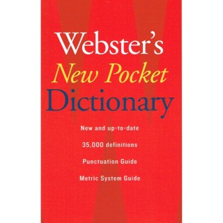 Houghton Mifflin Harcourt Webster's New Pocket Dictionary