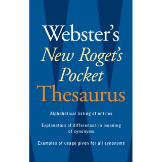 Houghton Mifflin Harcourt Webster's New Roget's Pocket Thesaurus