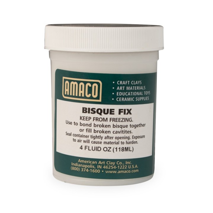 AMACO Bisque Fix, 4 oz, White