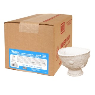 AMACO Stonex Self-Hardening Clay, 25 lbs.