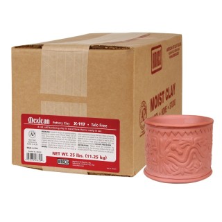 AMACO Mexican Pottery™ Self-Hardening Clay, 25 lbs.