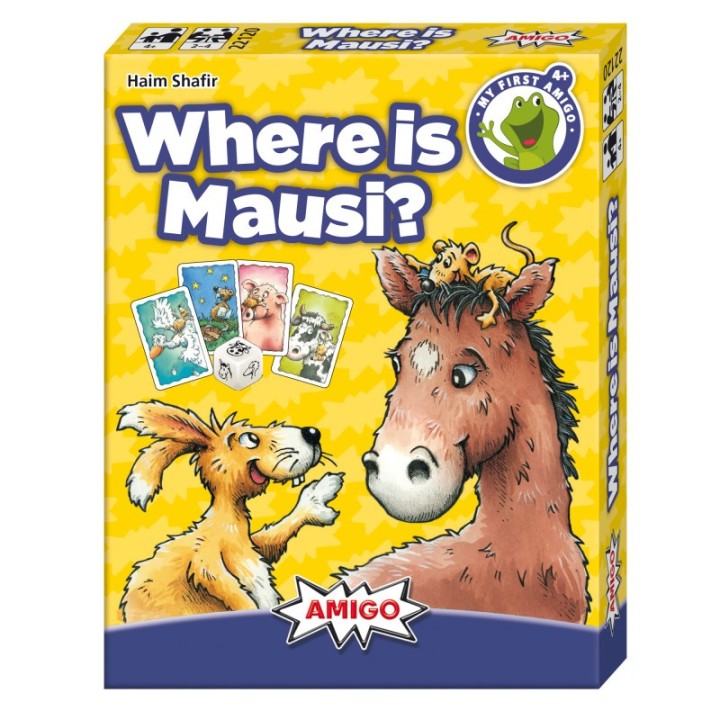 AMIGO Games My First AMIGO Card Game: Where is Mausi?