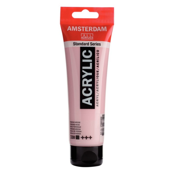 Amsterdam Standard Acrylic Paint, 120ml, Persian Rose 330