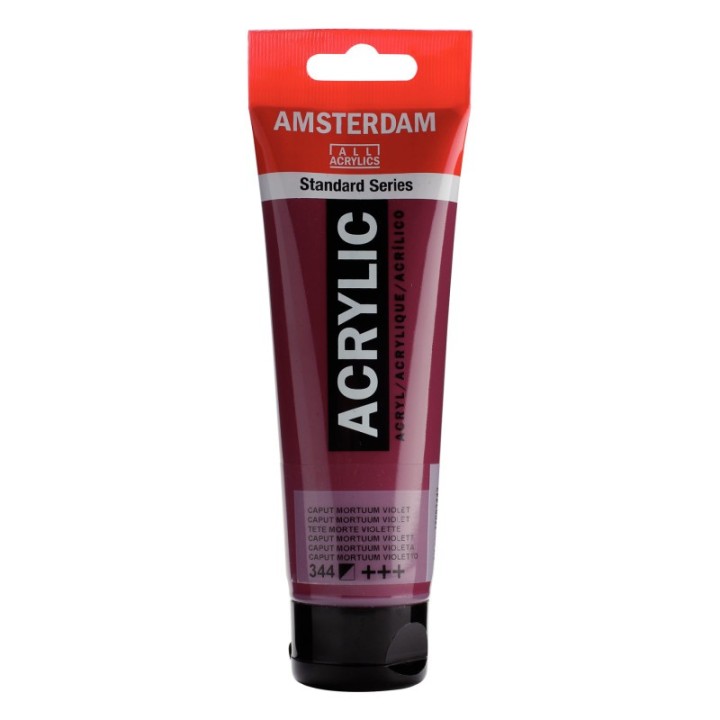Amsterdam Standard Acrylic Paint, 120ml, Caput Mortuum Violet 344