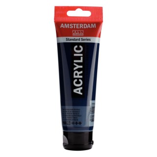 Amsterdam Standard Acrylic Paint, 120ml, Prussian Blue Phthalo 566